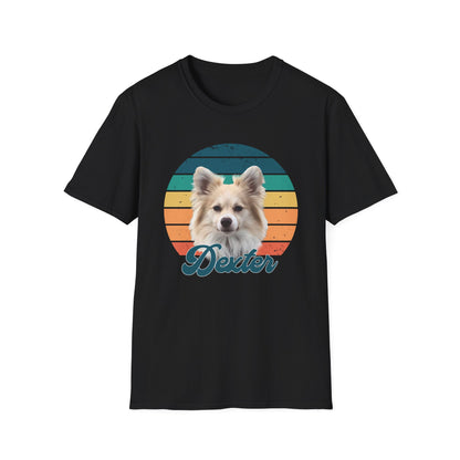 RETRO SUNSET DEXTER Unisex Softstyle T-Shirt