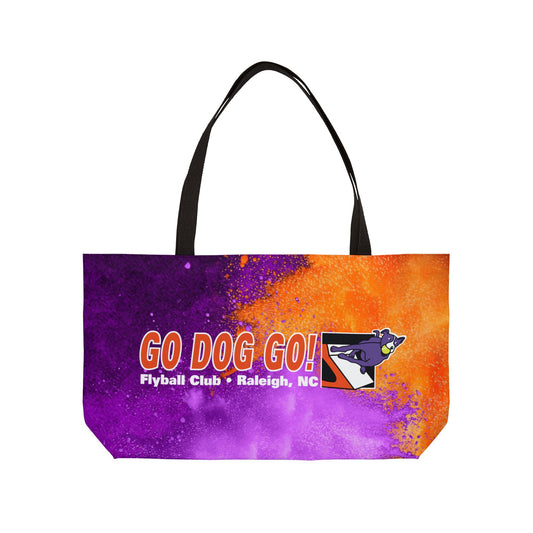 GO DOG GO Weekender Tote Bag