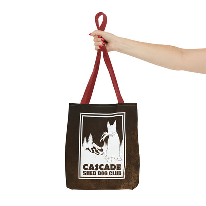 Cascade Shed Dog Club Tote Bag