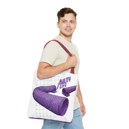 AGILITY LIFE TUNNEL Tote Bag