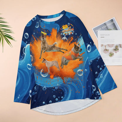 KIX Women's Long Sleeve U-Neck T-Shirt