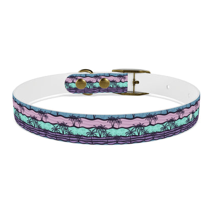 80s Beach Dog Collar