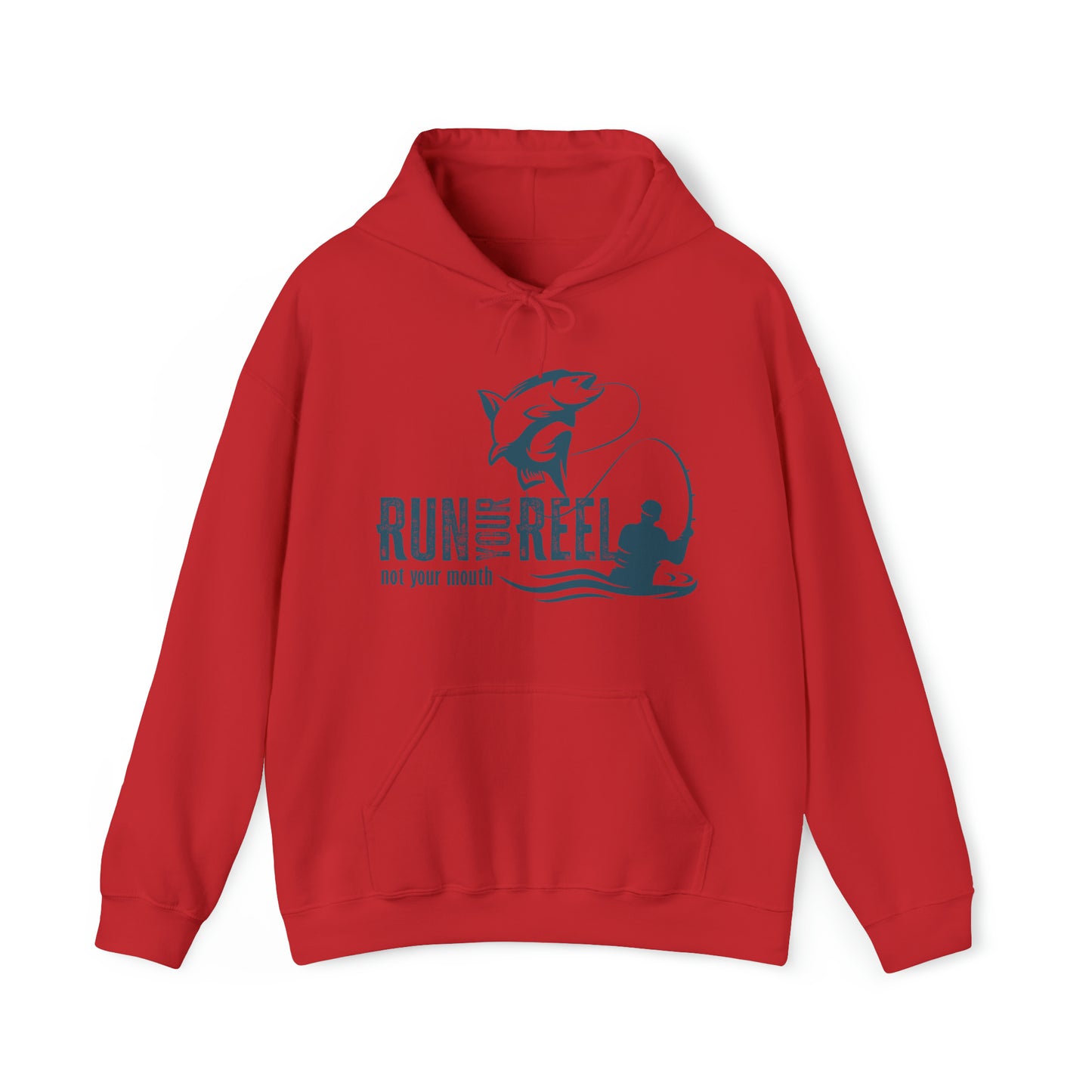 RUN YOUR REEL - 5 Unisex Heavy Blend™ Hooded Sweatshirt