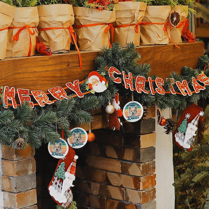 Round Ceramic Christmas Decorations