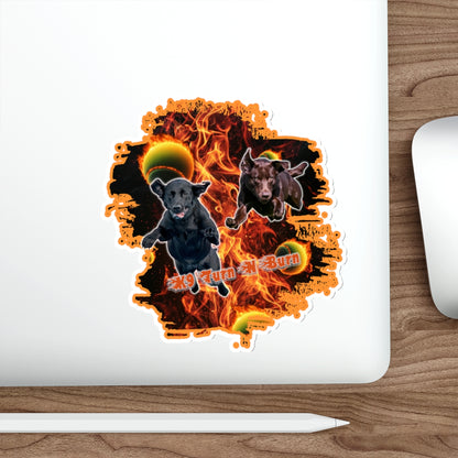 turn burn  anastasia Stickers