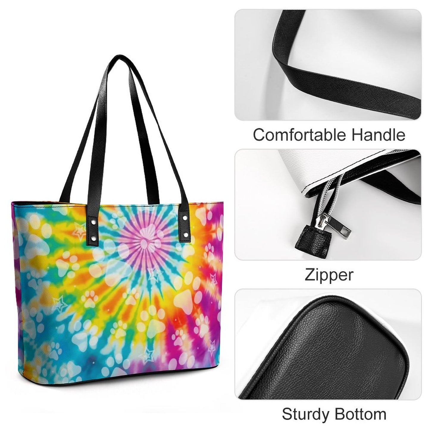 GROOVY PAWS   Tote Bag