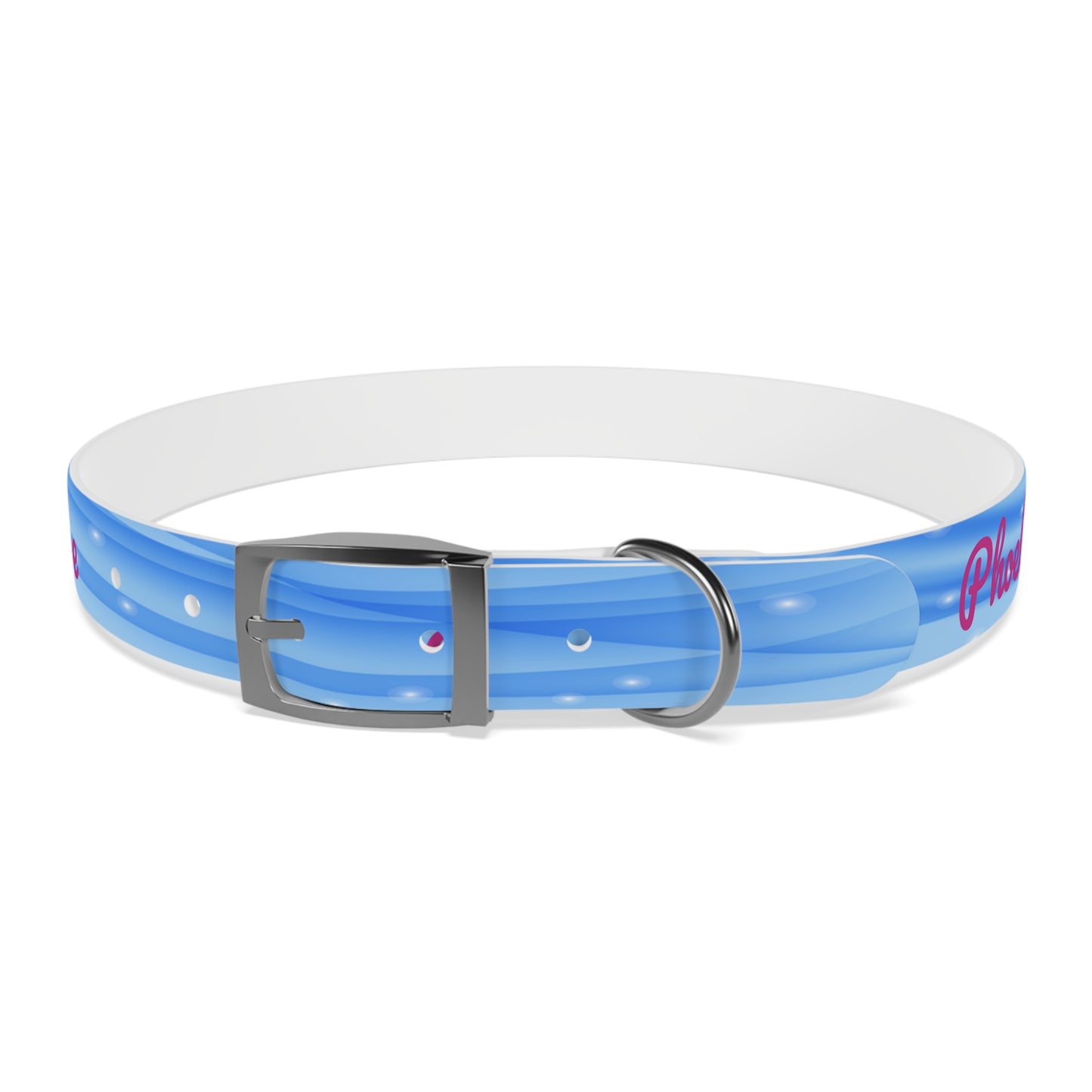 SOFT WAVES - Blue - Phoebe - Dog Collar