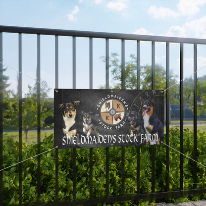 Shieldmaiden's Stock Farm Matte Banner