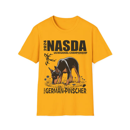 German Pinscher - Regionals - NASDA  Unisex Softstyle T-Shirt