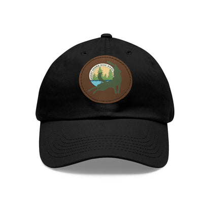 Puget Sound Disc Dogs Hat with Leather Patch (Round)