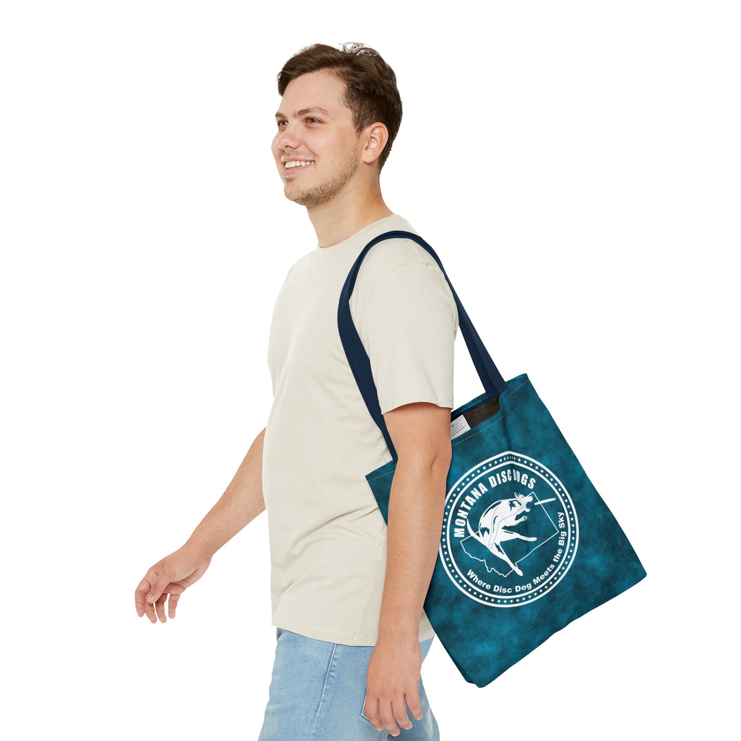 *MONTANA DISC DOG Tote Bag