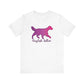 ENGLISH SETTER  Silhouette Unisex Jersey Short Sleeve Tee