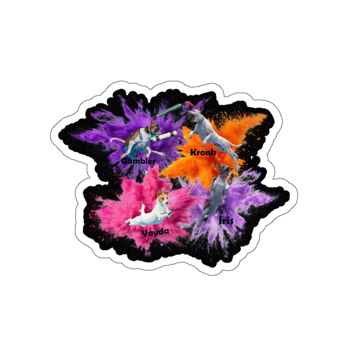 NOT SO NEKID Die-Cut Stickers