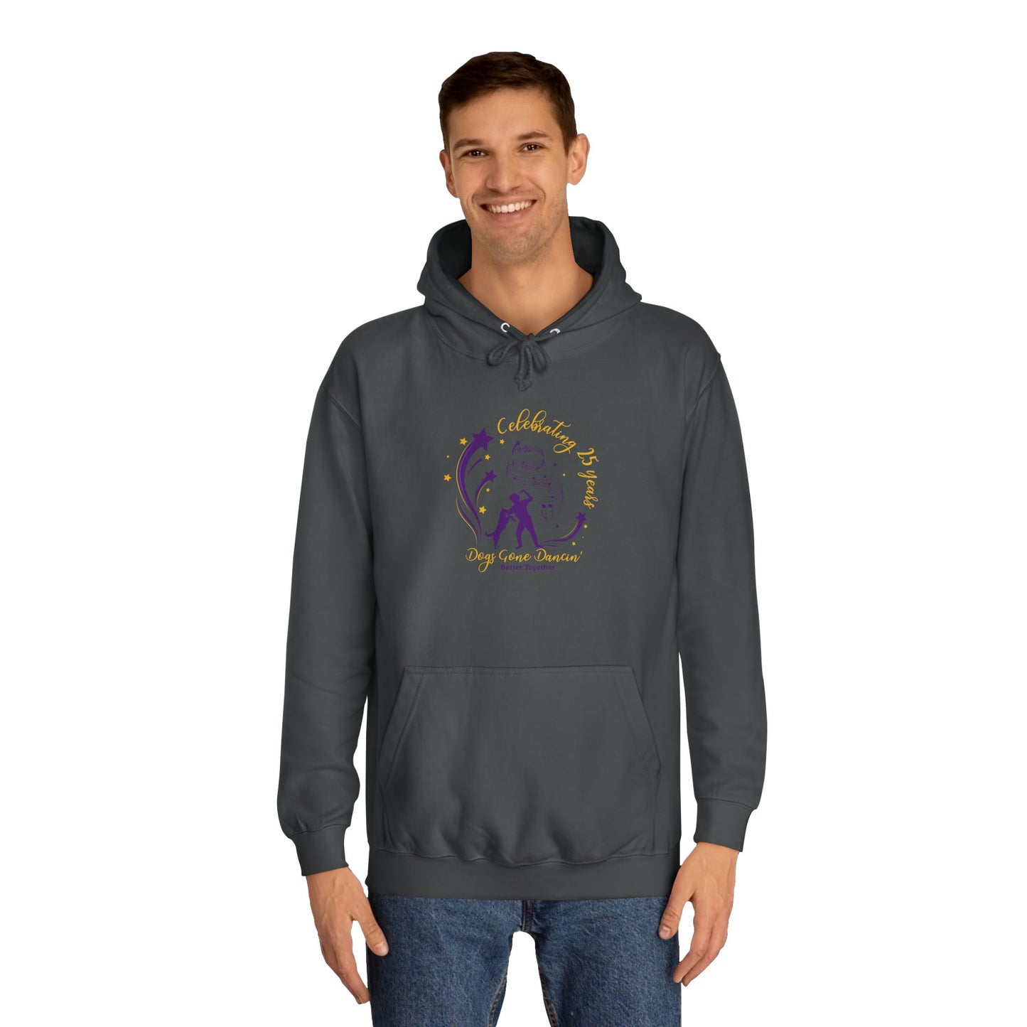 Dogs Gone Dancin' Unisex College Hoodie