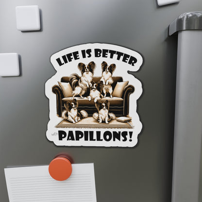 LIFE IS BETTER - Papillons -  Die-Cut Magnets