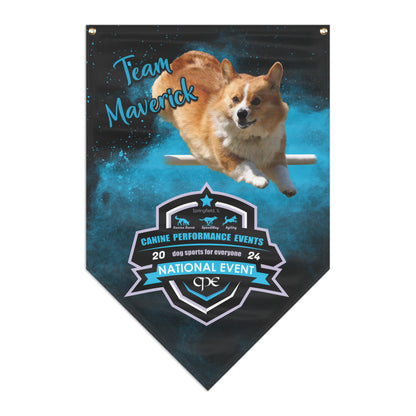 MAVERICK CORGI Pennant Banner