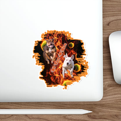 Copy of  turn burn    Stickers