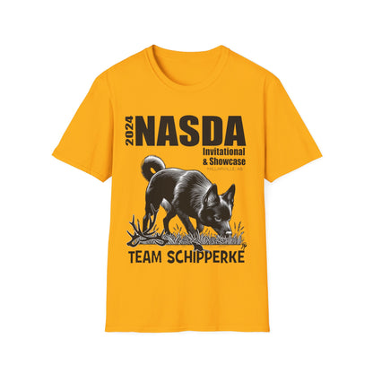 TEAM SCHIPPERKE - NASDA  Unisex Softstyle T-Shirt