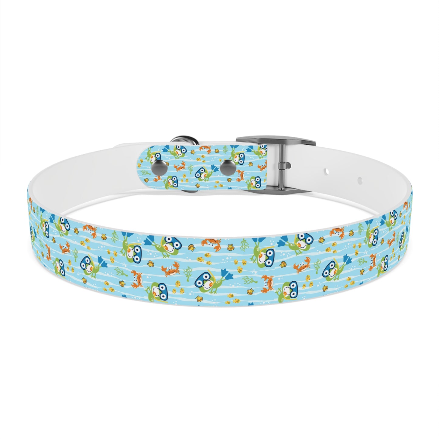 DIVING FROG  Dog Collar