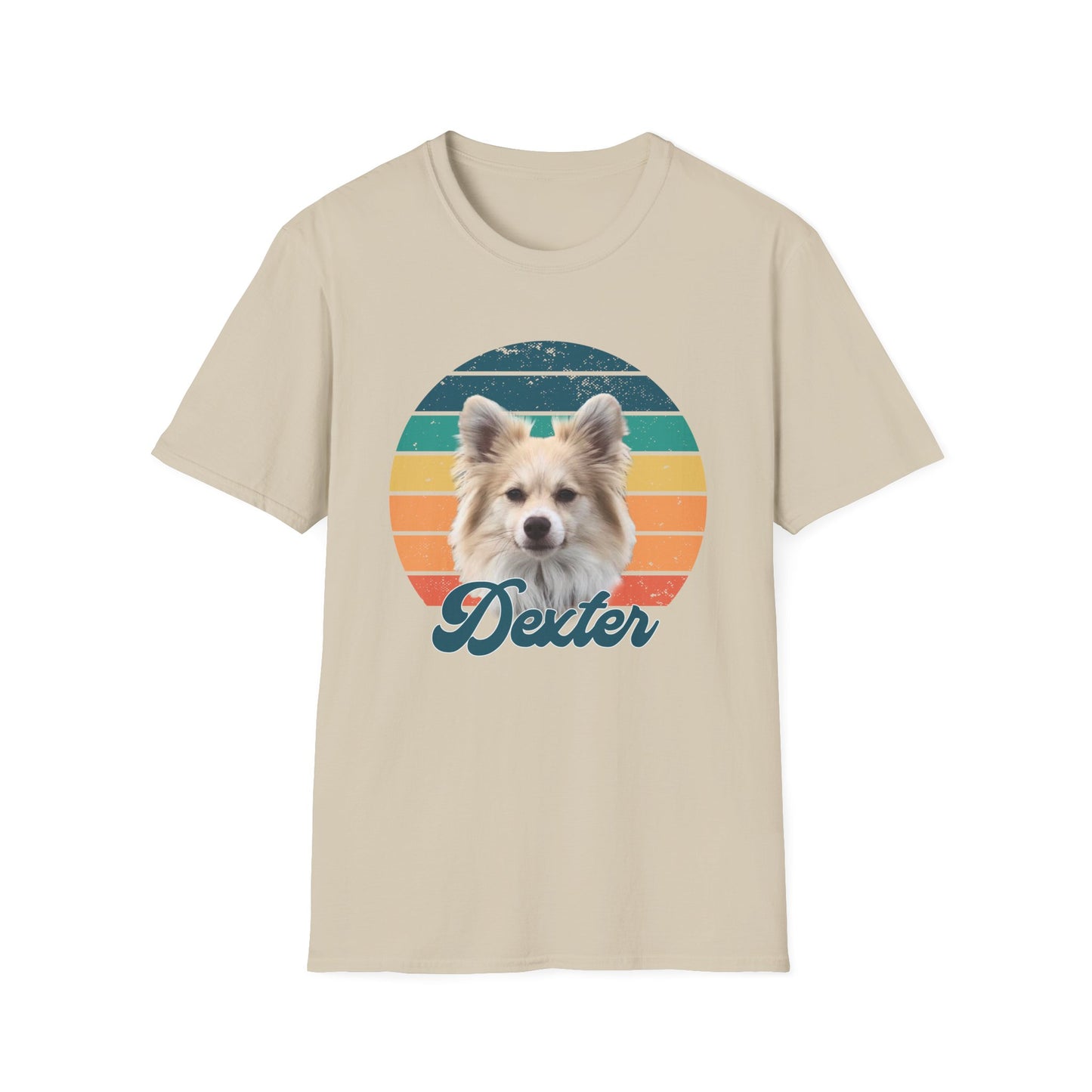 RETRO SUNSET DEXTER Unisex Softstyle T-Shirt