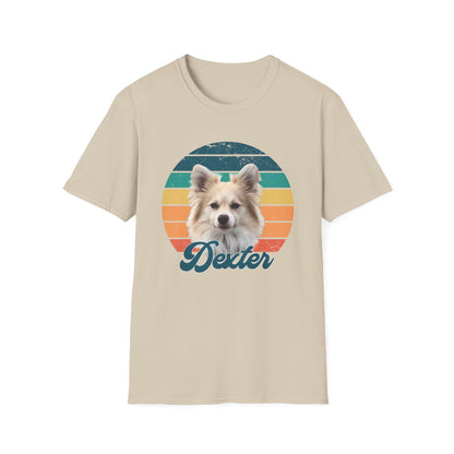 RETRO SUNSET DEXTER Unisex Softstyle T-Shirt