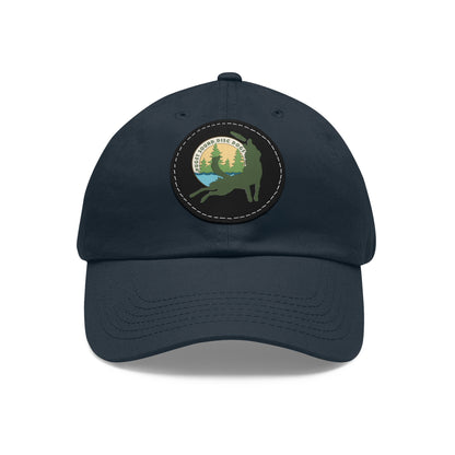 Puget Sound Disc Dogs Hat with Leather Patch (Round)