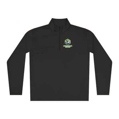 EVERGREEN DISC DOGS Unisex Quarter-Zip Pullover