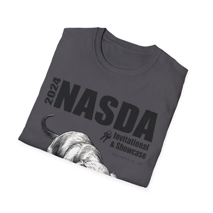 *Ginny, Geordie & Gerbils! * WIREHAIRED DACHSHUND - NASDA  Unisex Softstyle T-Shirt
