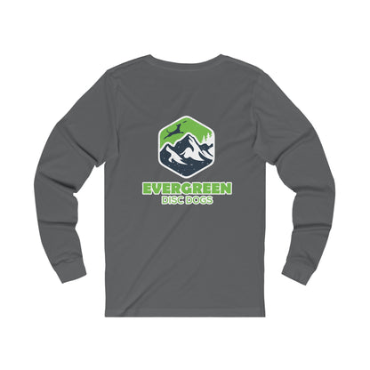 EVERGREEN DISC DOGS Unisex Jersey Long Sleeve Tee