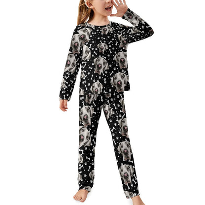 Long Sleeve Girls Nightwear JTZ (All-Over Printing)