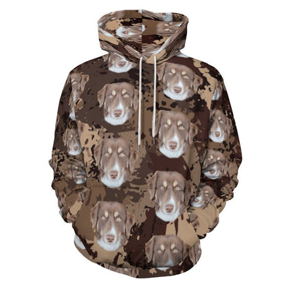 Custom Hoodie FACE PATTERN