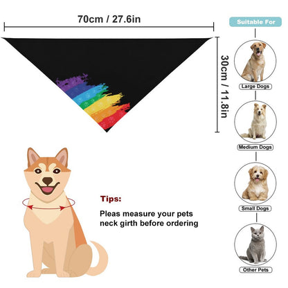 RAINBOW PAWS Dog bandana