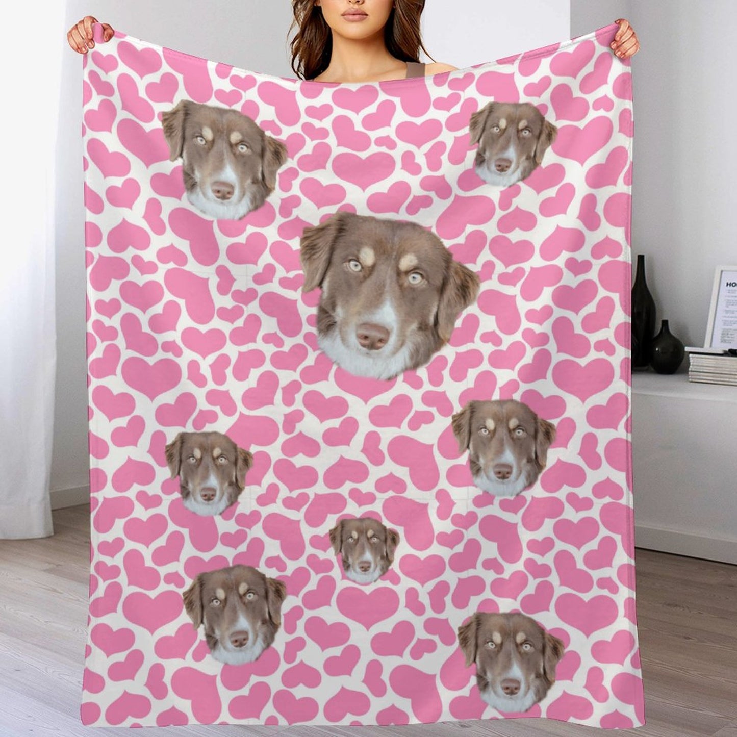 CUSTOM Blanket-40"x50" (Dual-sided Printing)