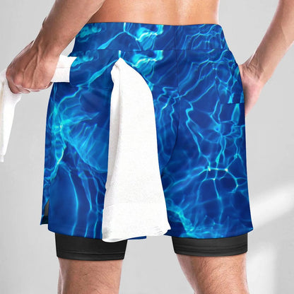 GATED DOCK - Men Beach Shorts with 4 Pockets
