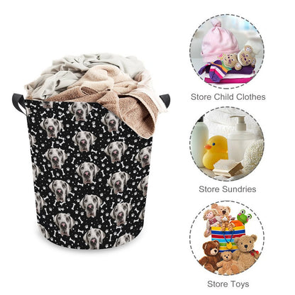 FACE w PAWS-n-BONES Collapsible TOTE