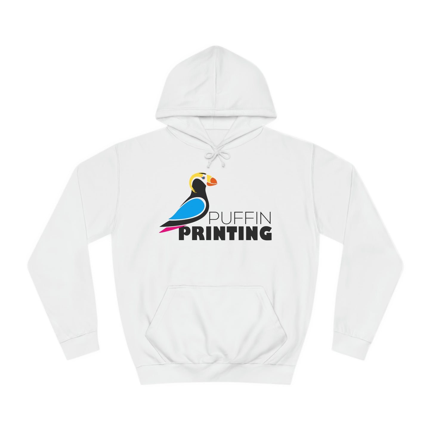 PUFFIN PRINTING Unisex College Hoodie