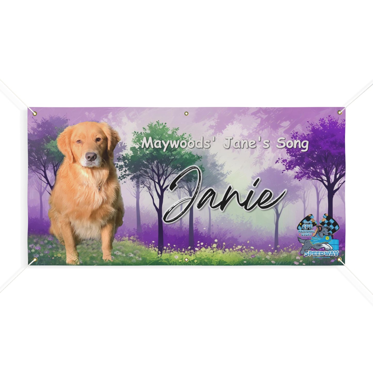 JANIE Matte Banner