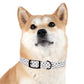 HOLIDAY BONES PAWS  Dog Collar