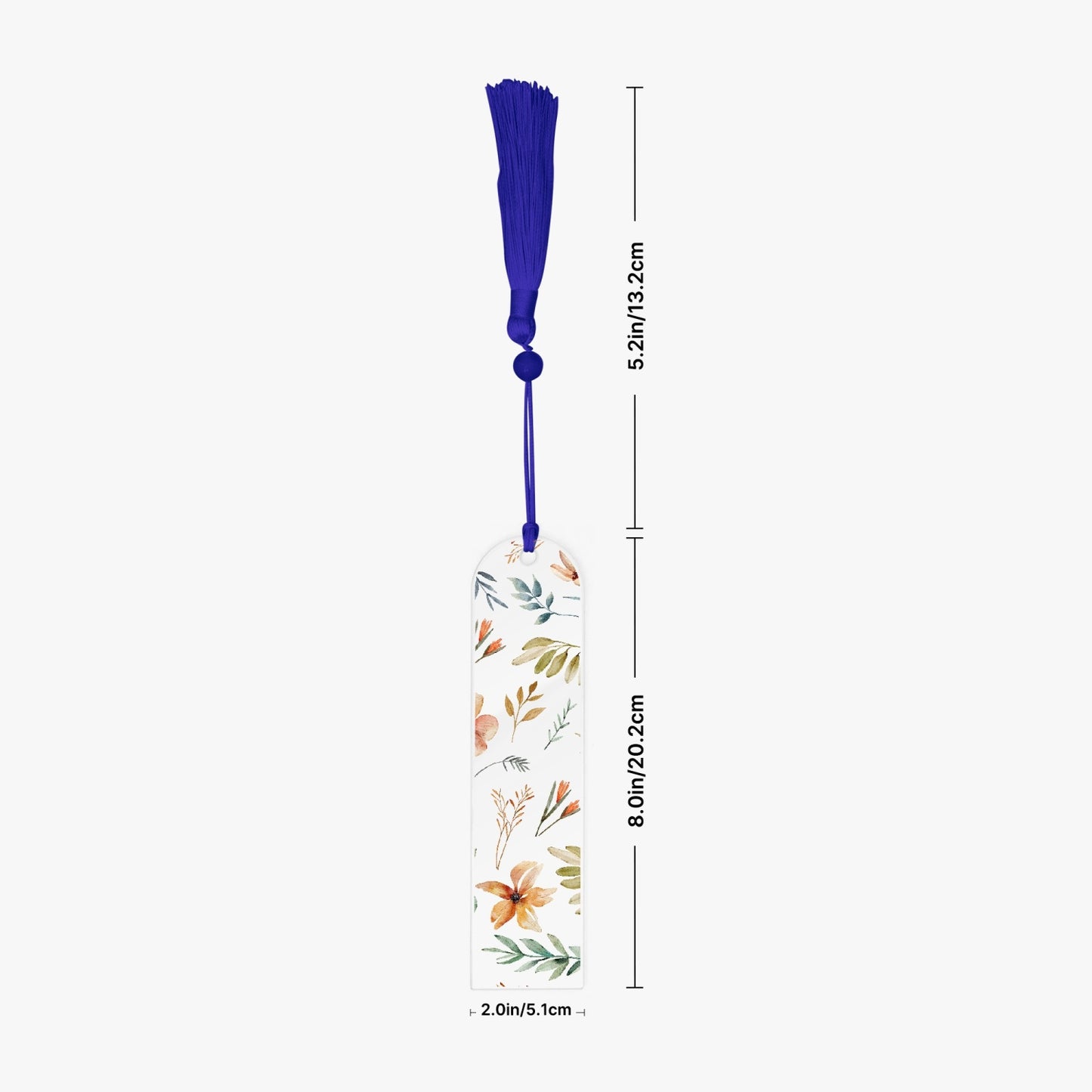 1118. Acrylic Bookmark - Semicircle