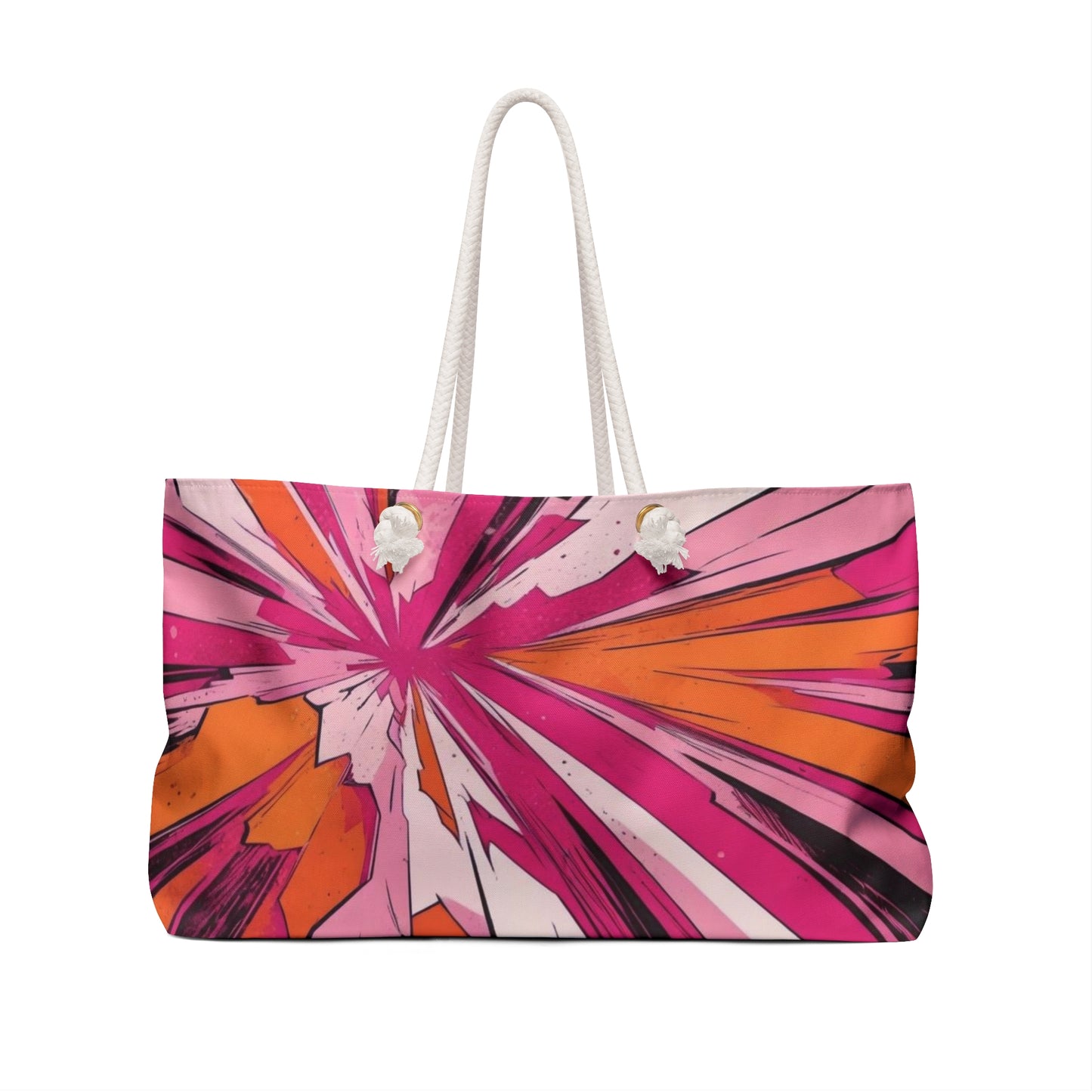 PINK-N-ORANGE COMIC Weekender Bag