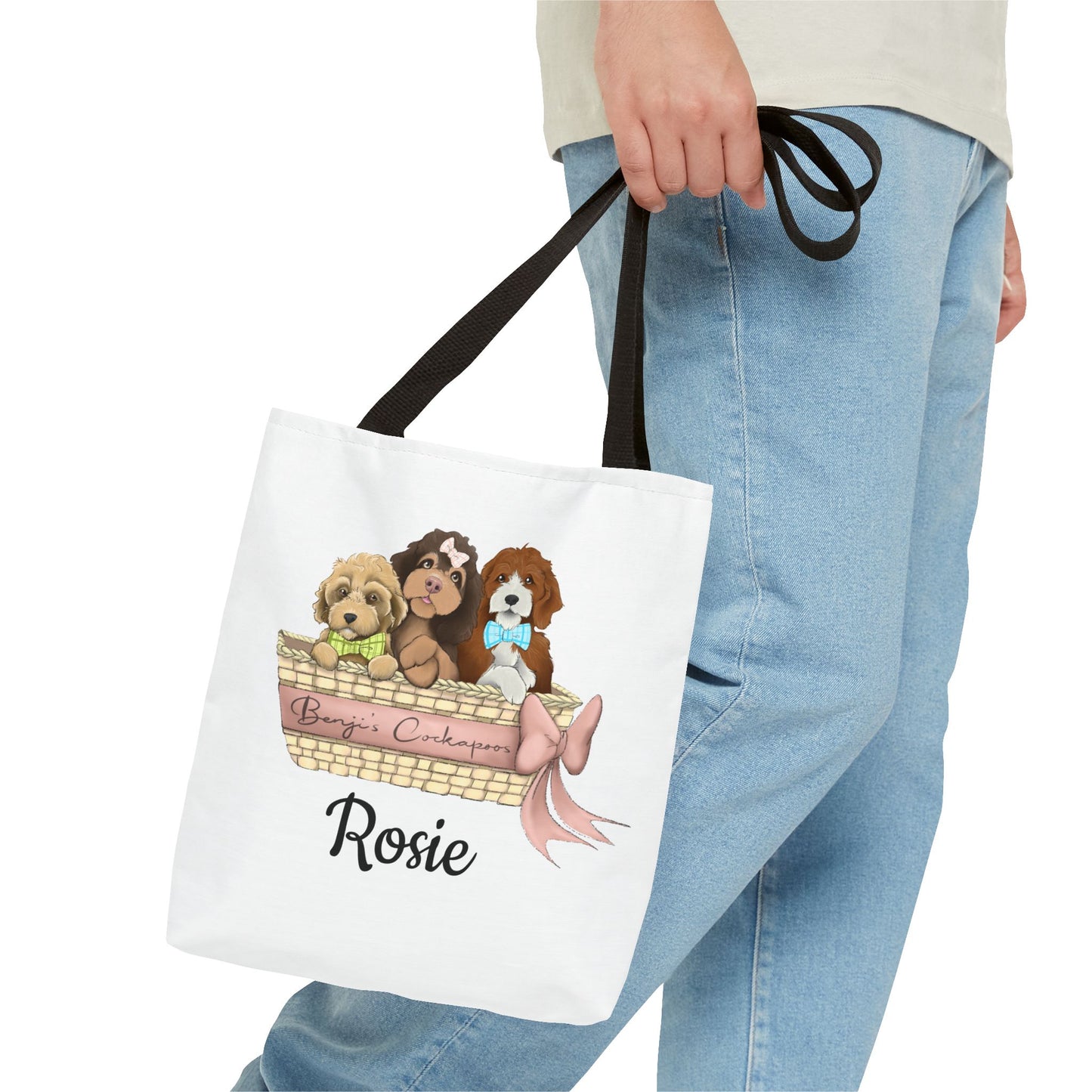 Rosie* Benjis Cockapoos Tote Bag