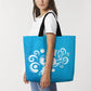 Large One Shoulder Shopping Bag (All-Over Printing)