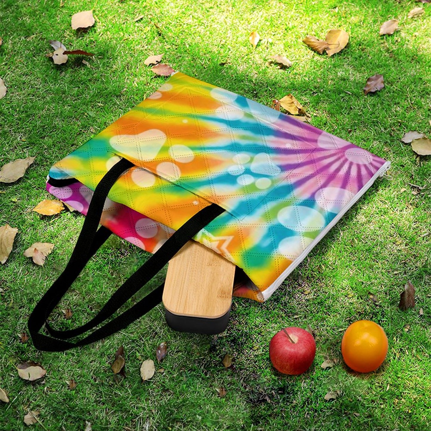 GROOVY PAWS  Zipper Foldable Picnic Mat