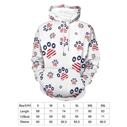 PATRIOTIC - PAWS-N-STARS Hoodie