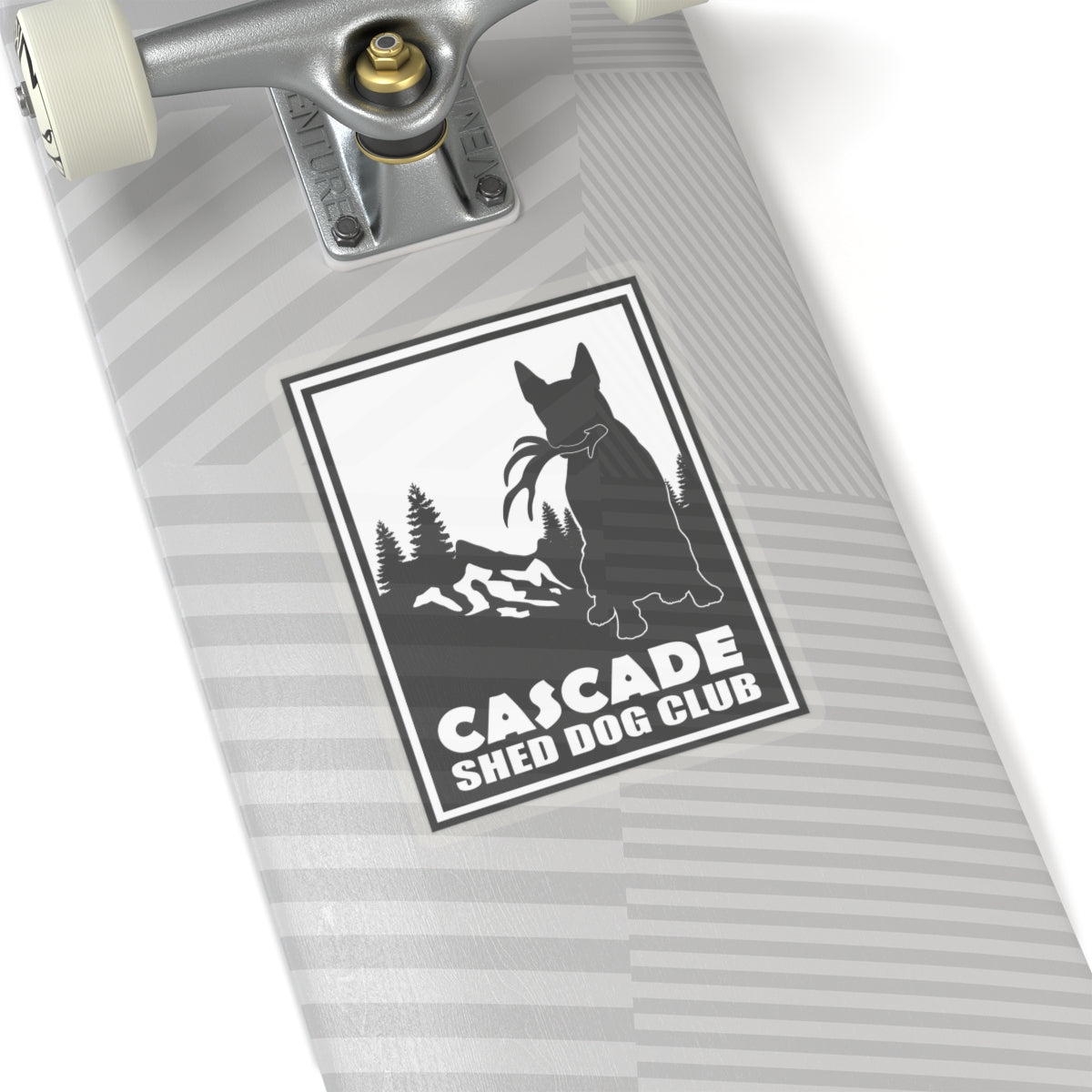 Cascade Shed Dog Club Stickers