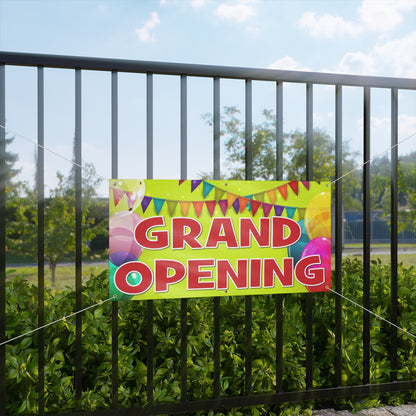 GRAND OPENING 1 Matte Banner