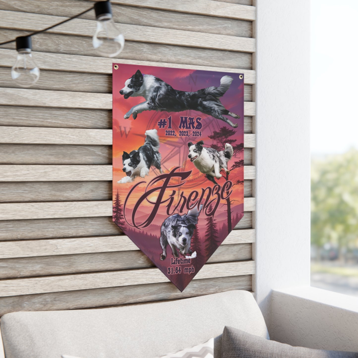 FIRENZE  Pennant Banner