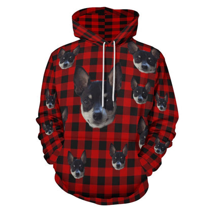 Custom Hoodie FACE PATTERN