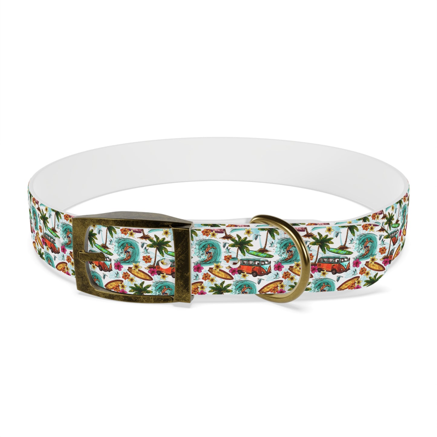 Summer GROOVY 70s  Dog Collar