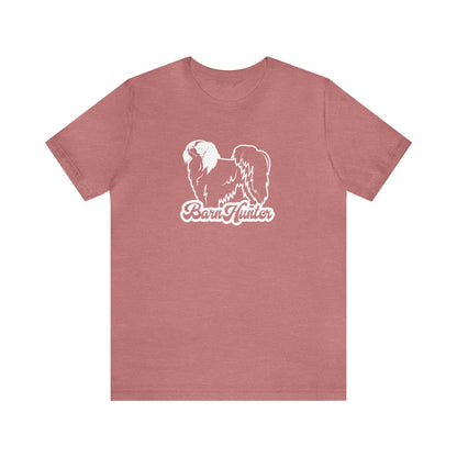 Phalene (Papillon) Barn Hunt3  - Unisex Jersey Short Sleeve Tee